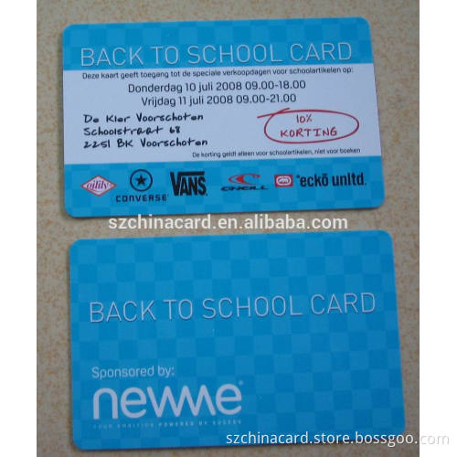 Factory High Quality printing rfid smart card